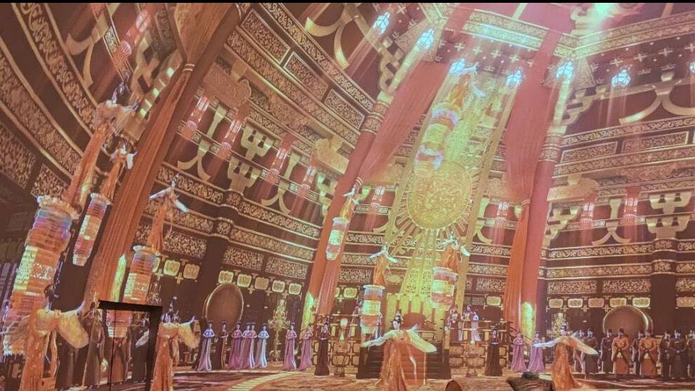 Wushang Longmen: Improving Dome Projection Workflow with Spherical Mapping and Previsualization