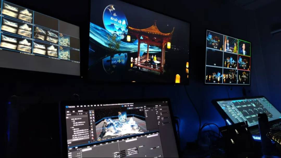 Coordinating 40 Projectors and LED Displays with hecoos at the 2026 CCTV Mid-Autumn Gala